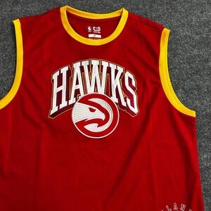 NBA Ultra Game Jersey Mens XL Red Atlanta Hawks Trae Young 11 Basketball